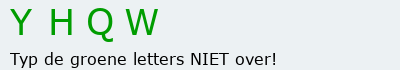 Bevestigingscode