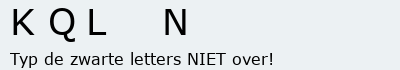 Bevestigingscode