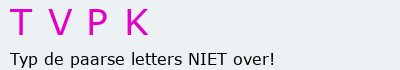 Bevestigingscode