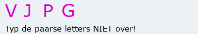 Bevestigingscode