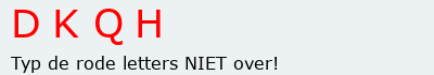 Bevestigingscode