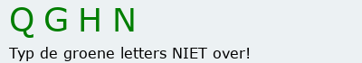 Bevestigingscode
