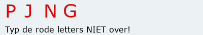 Bevestigingscode