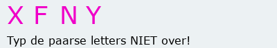 Bevestigingscode
