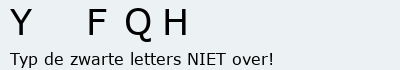 Bevestigingscode