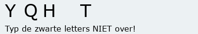 Bevestigingscode