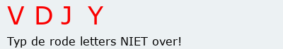 Bevestigingscode