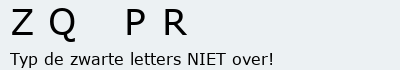 Bevestigingscode
