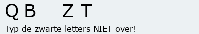 Bevestigingscode
