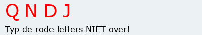 Bevestigingscode