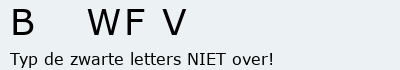 Bevestigingscode