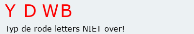 Bevestigingscode