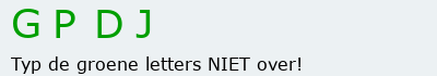 Bevestigingscode