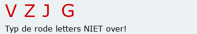 Bevestigingscode