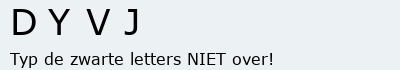 Bevestigingscode