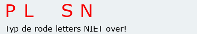 Bevestigingscode