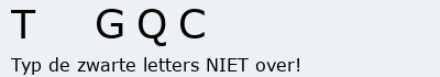 Bevestigingscode