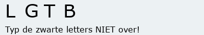 Bevestigingscode