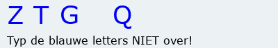 Bevestigingscode