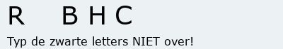 Bevestigingscode