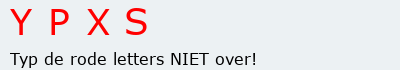 Bevestigingscode