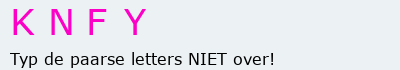 Bevestigingscode