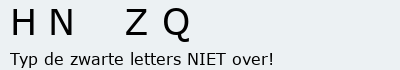Bevestigingscode