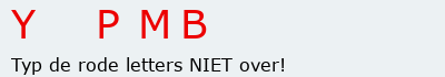 Bevestigingscode