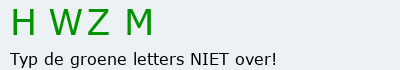 Bevestigingscode