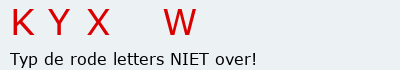 Bevestigingscode