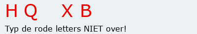 Bevestigingscode