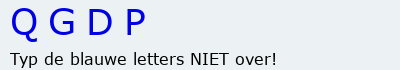 Bevestigingscode
