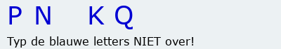 Bevestigingscode