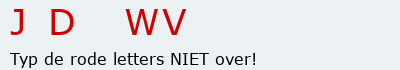 Bevestigingscode