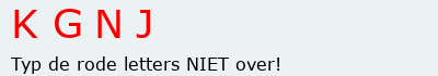 Bevestigingscode