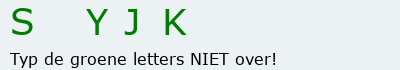 Bevestigingscode
