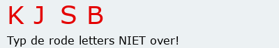 Bevestigingscode
