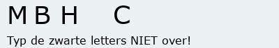Bevestigingscode