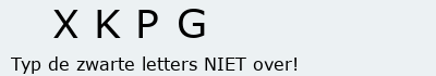 Bevestigingscode