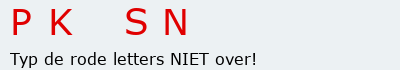 Bevestigingscode