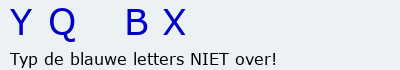 Bevestigingscode
