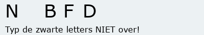 Bevestigingscode