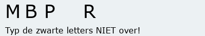 Bevestigingscode