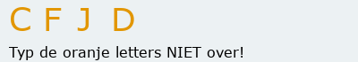 Bevestigingscode