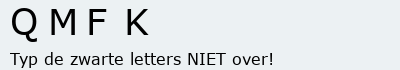 Bevestigingscode