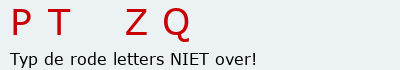 Bevestigingscode