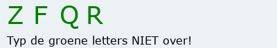 Bevestigingscode
