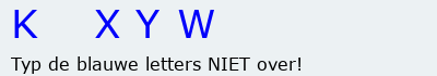 Bevestigingscode