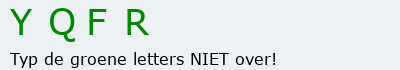 Bevestigingscode