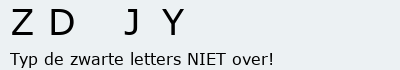 Bevestigingscode